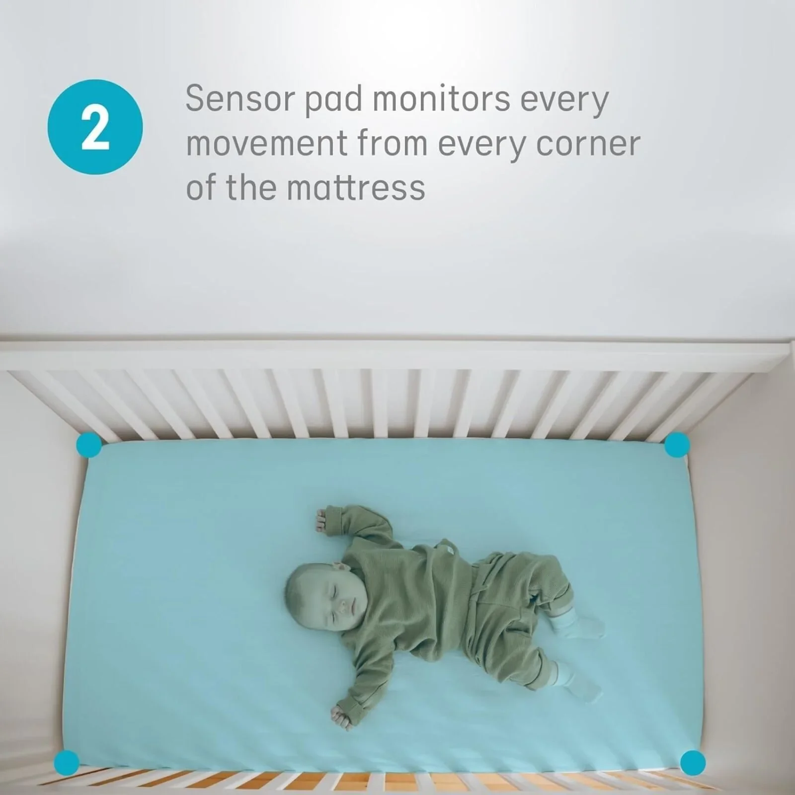Angelcare AC25-1 Baby Movement Monitor Medically Certified - Image 4