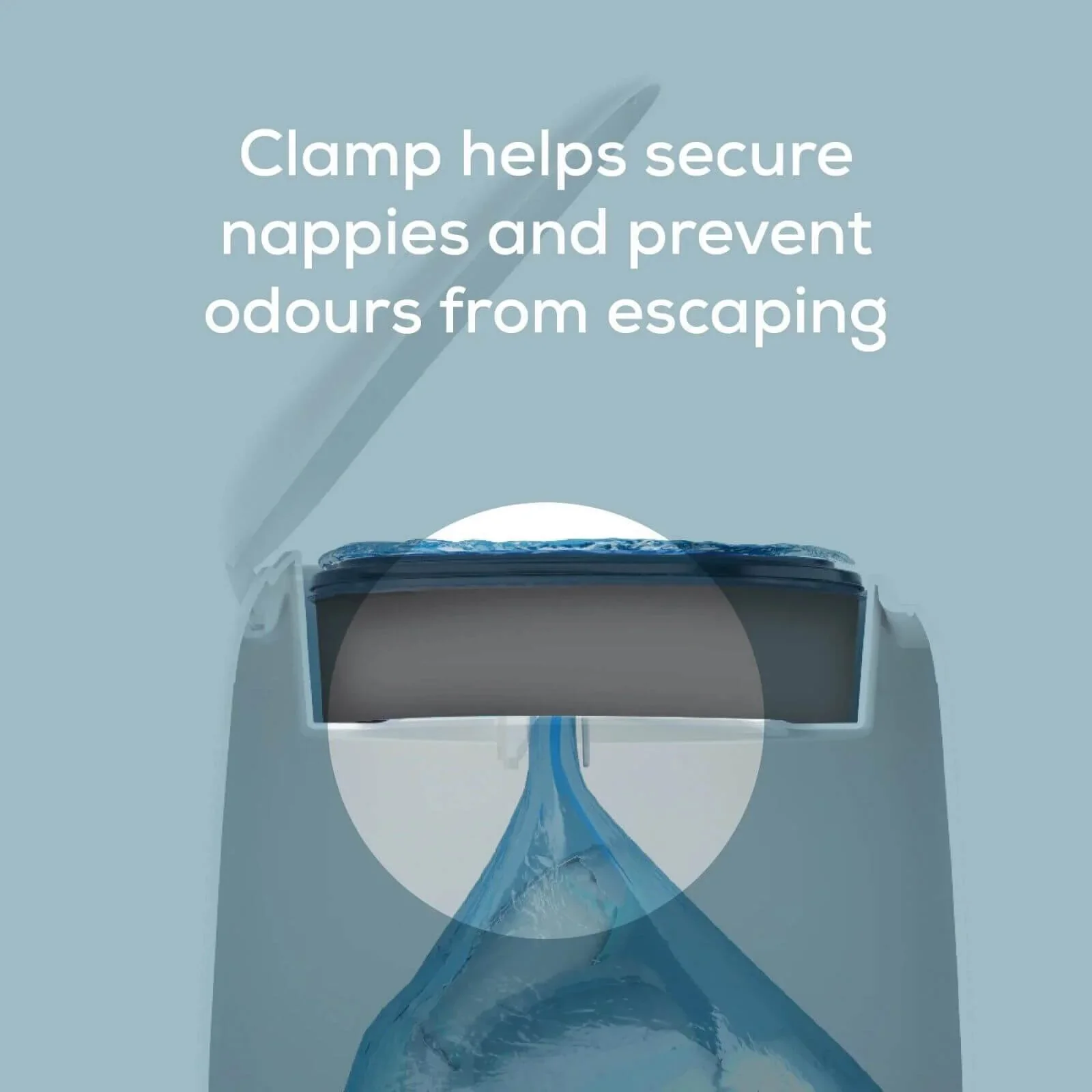 Angelcare Nappy Disposal System - White - Image 3