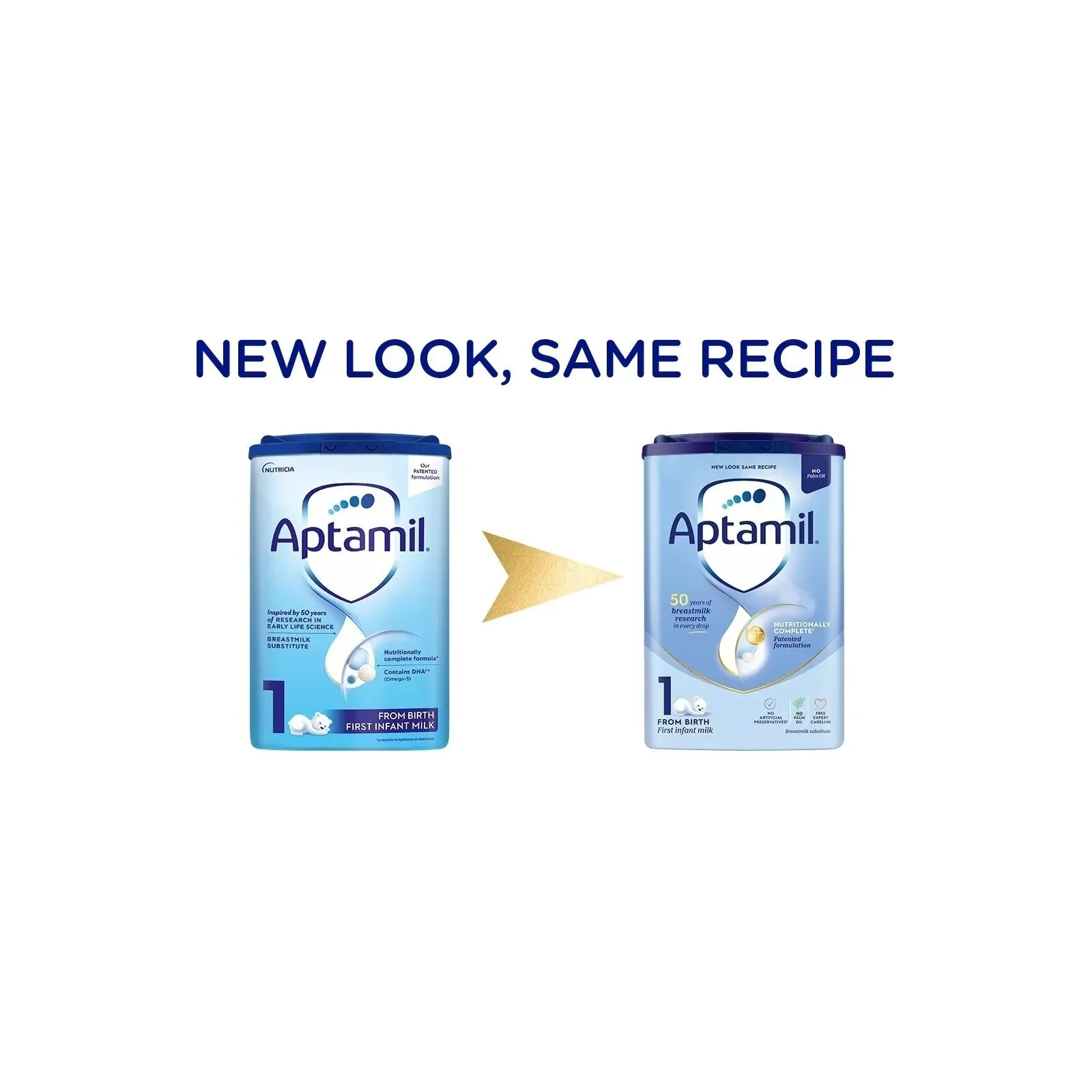 Aptamil 1 First Infant Milk Formula from Birth 800g - Image 2