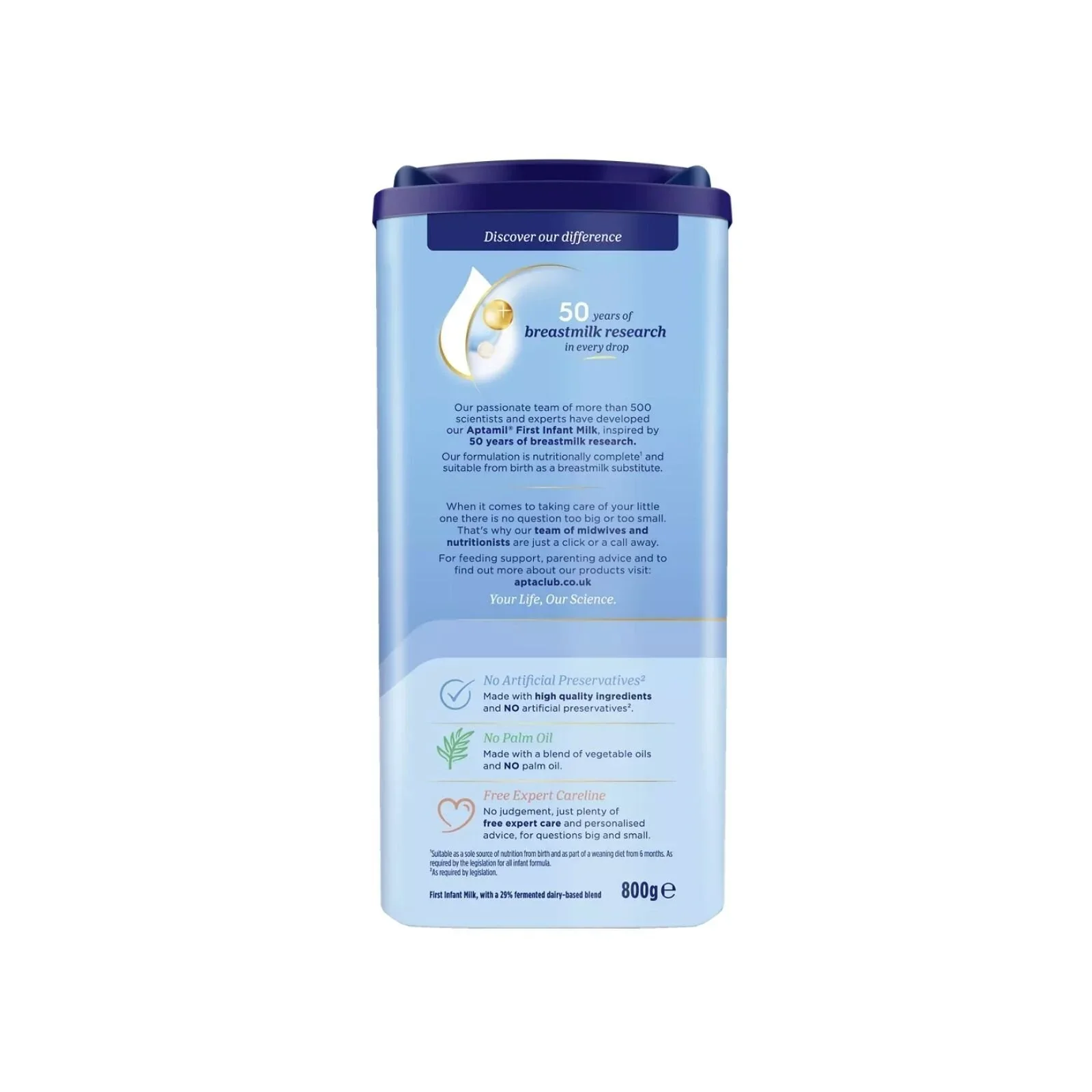 Aptamil 1 First Infant Milk Formula from Birth 800g - Image 4