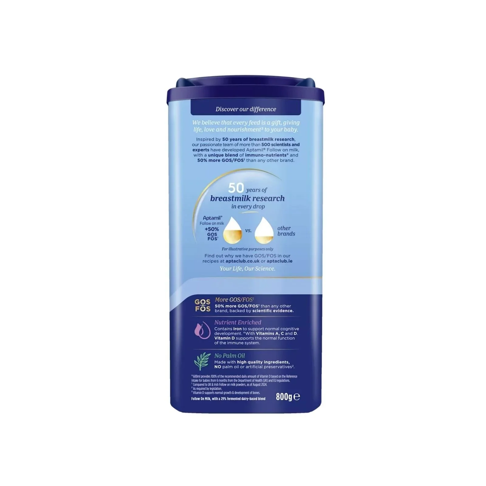 Aptamil 2 Follow On Milk Formula 6-12 months 800g - Image 4