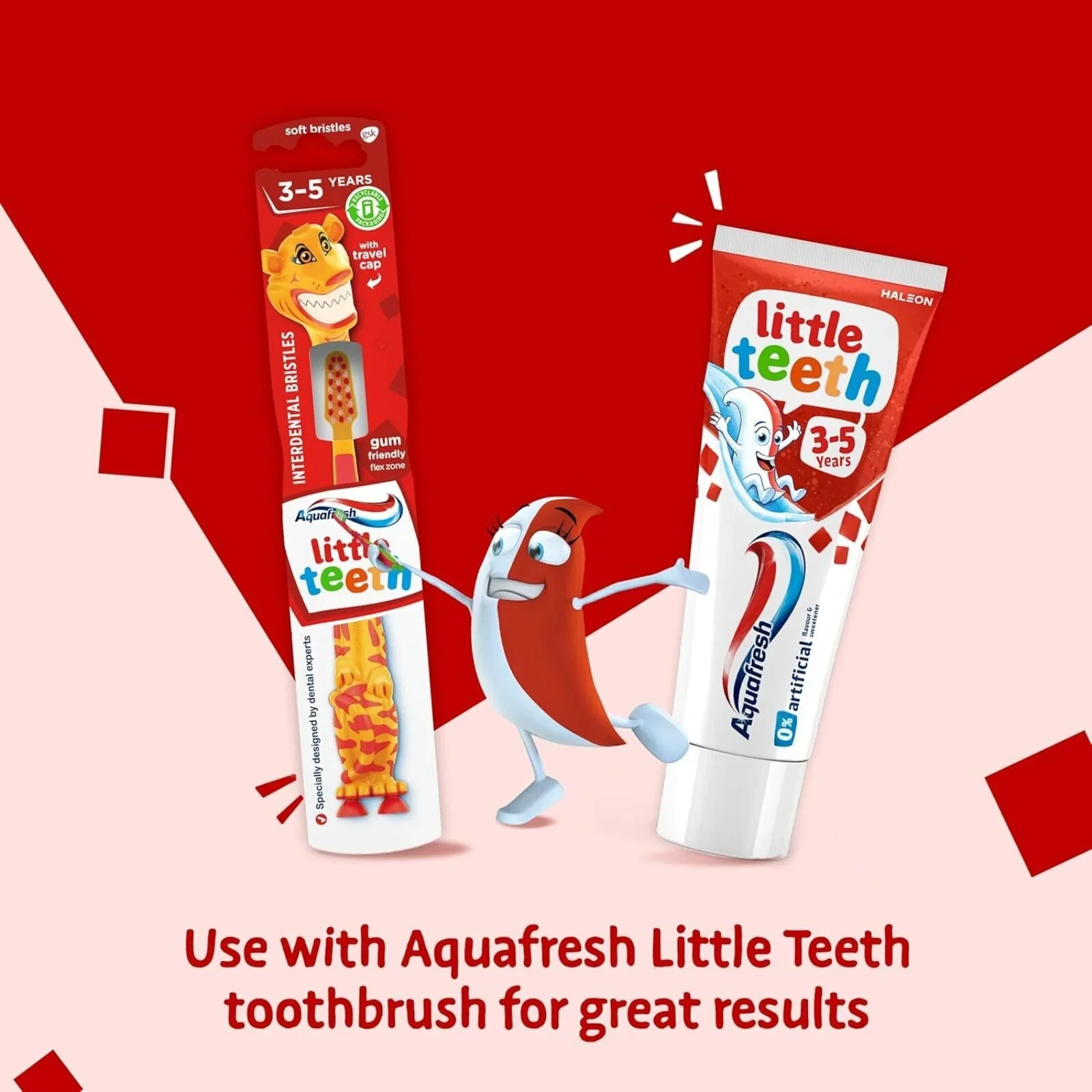 Aquafresh Little Teeth Toothpaste 3-5 years 50ml - Image 10