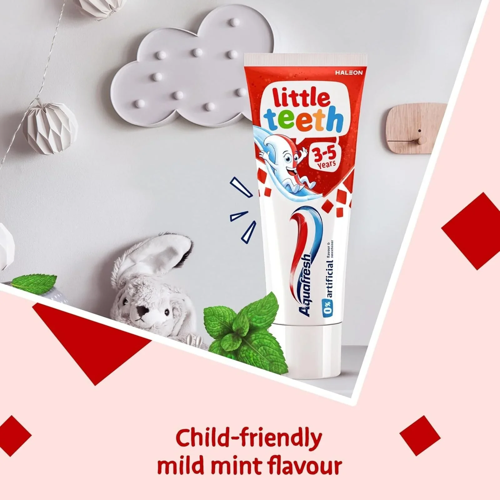 Aquafresh Little Teeth Toothpaste 3-5 years 50ml - Image 9