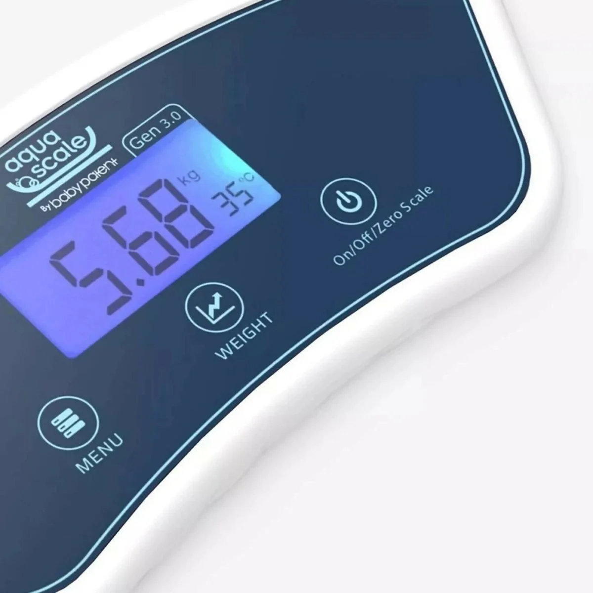 AquaScale V3 Digital Baby Bath - White - Image 6