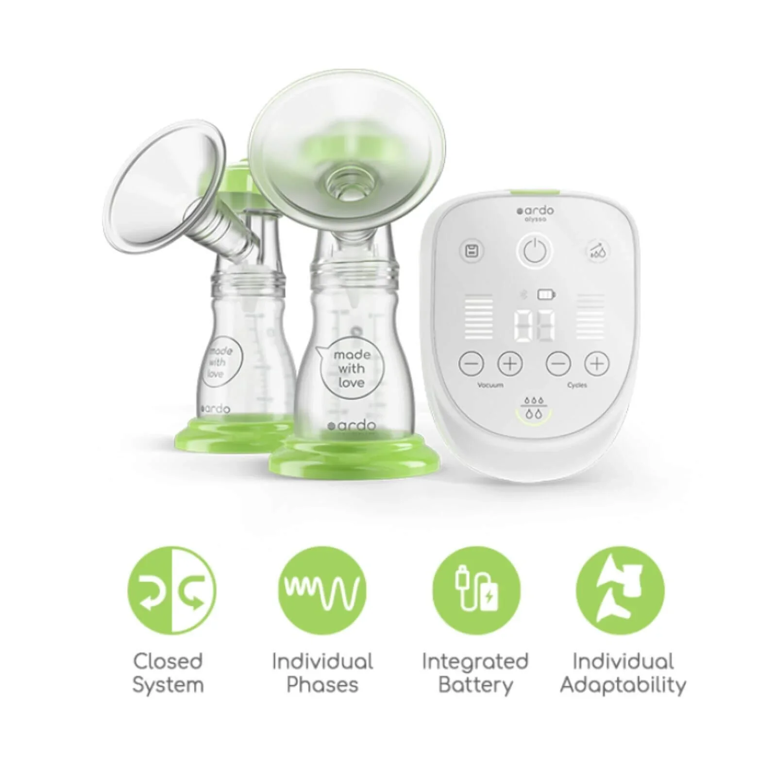 Ardo Alyssa Double Rechargeable Electric Breast Pump - Image 4