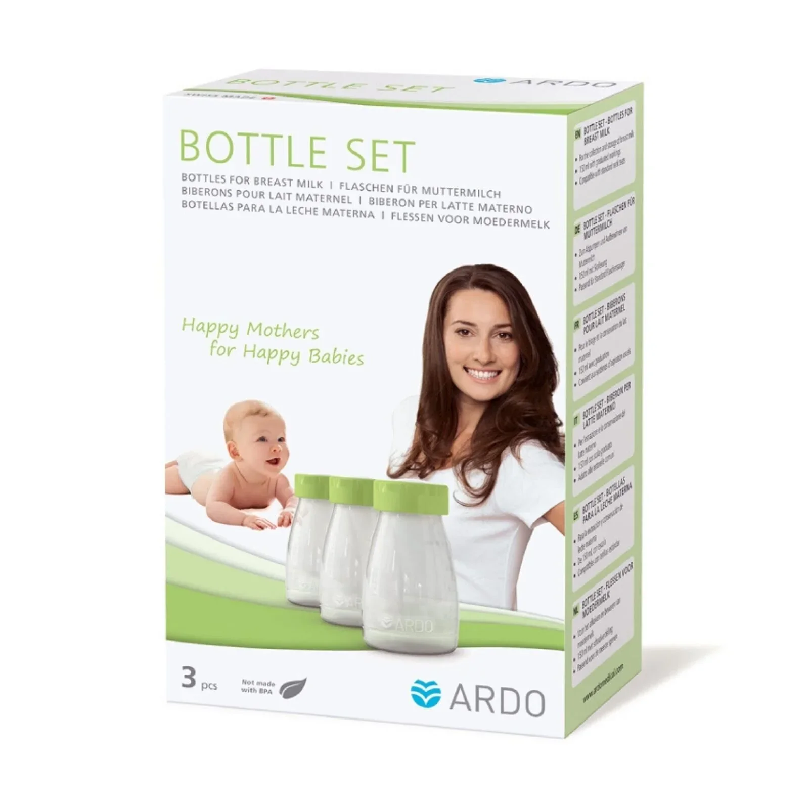 Ardo Bottle Set 150ml 3 pcs - Image 5