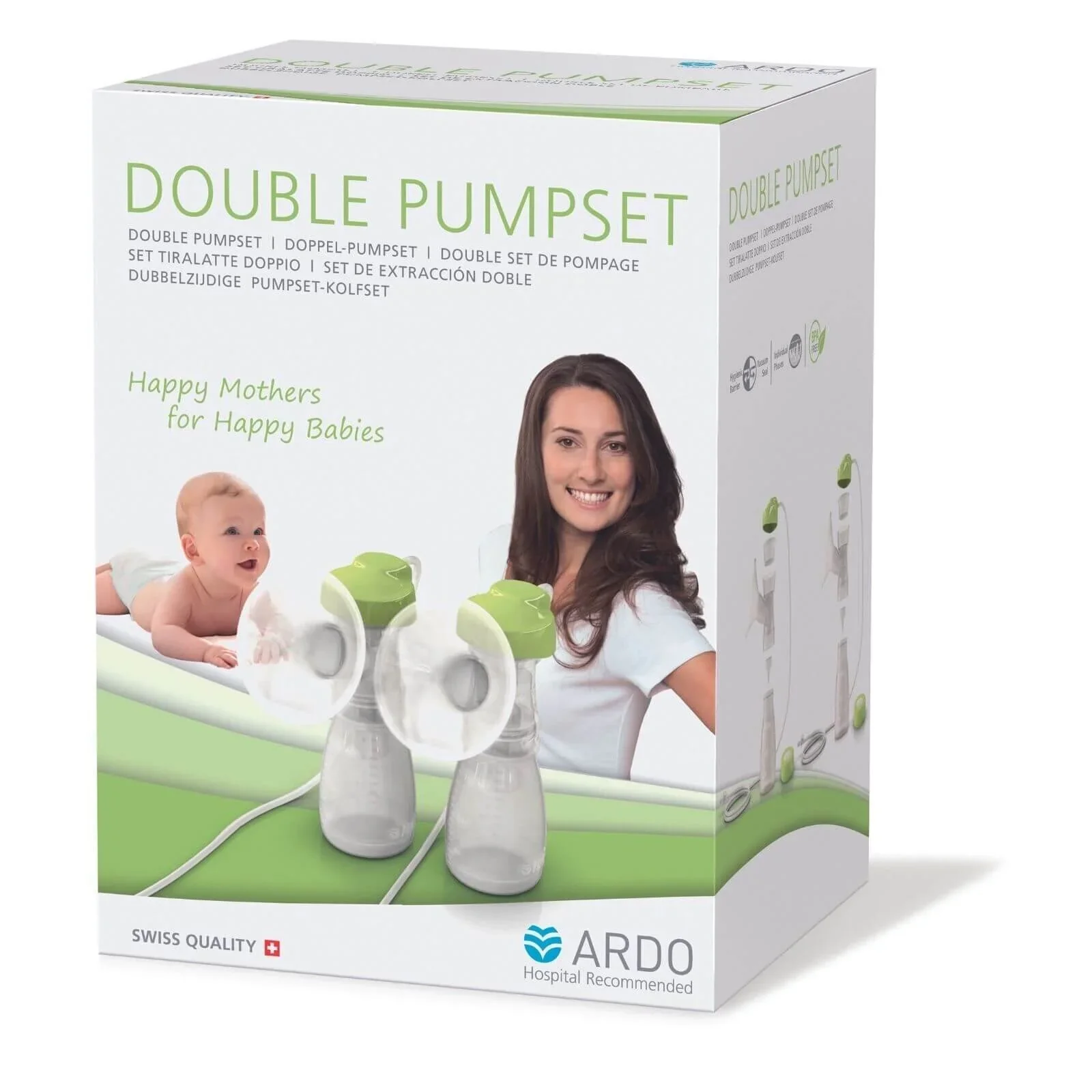 Ardo Double Manual Breast Pump Set for Calypso & Carum - Image 3