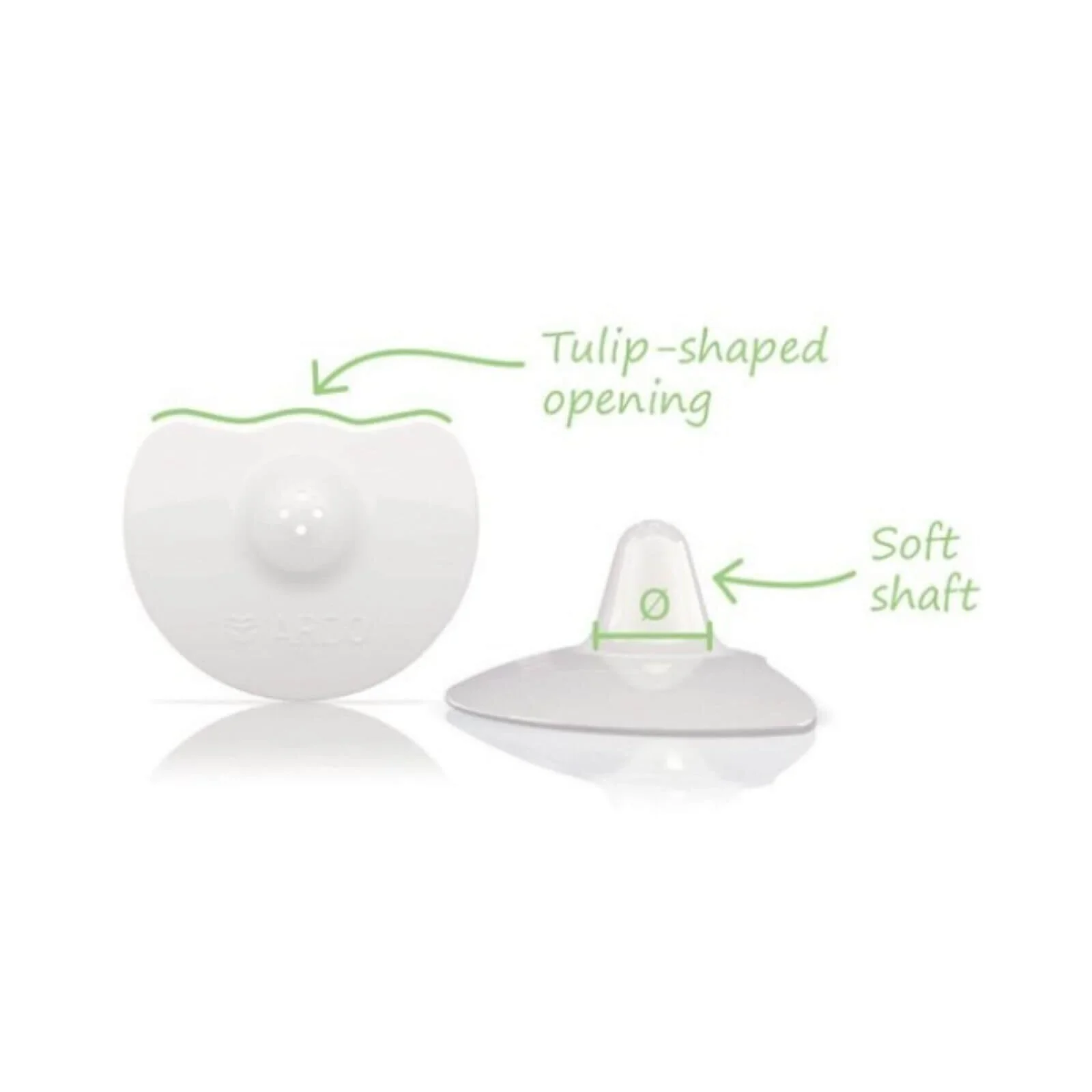 Ardo Tulips Contact Nipple Shields M Size 2 pcs - Image 2