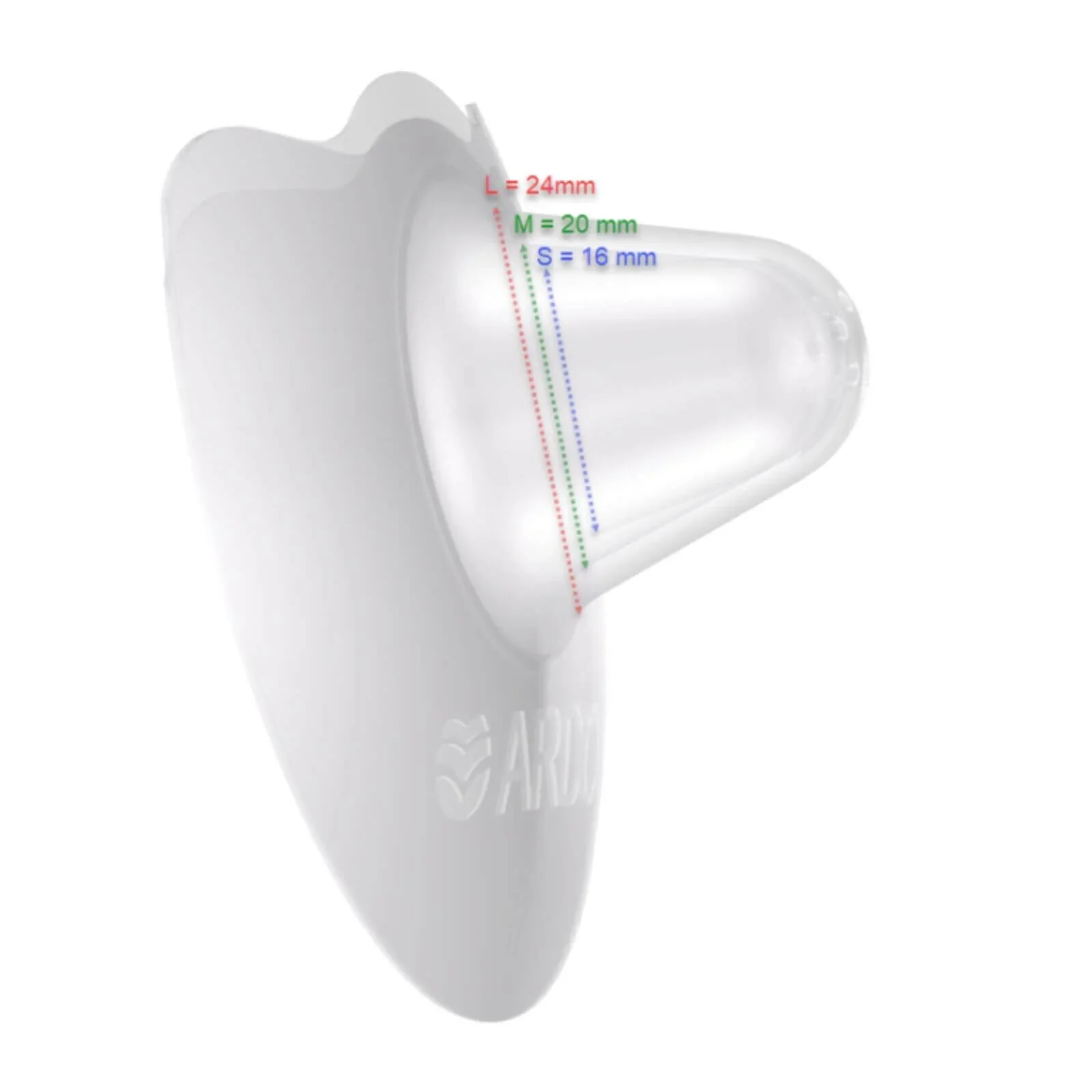 Ardo Tulips Contact Nipple Shields M Size 2 pcs - Image 3