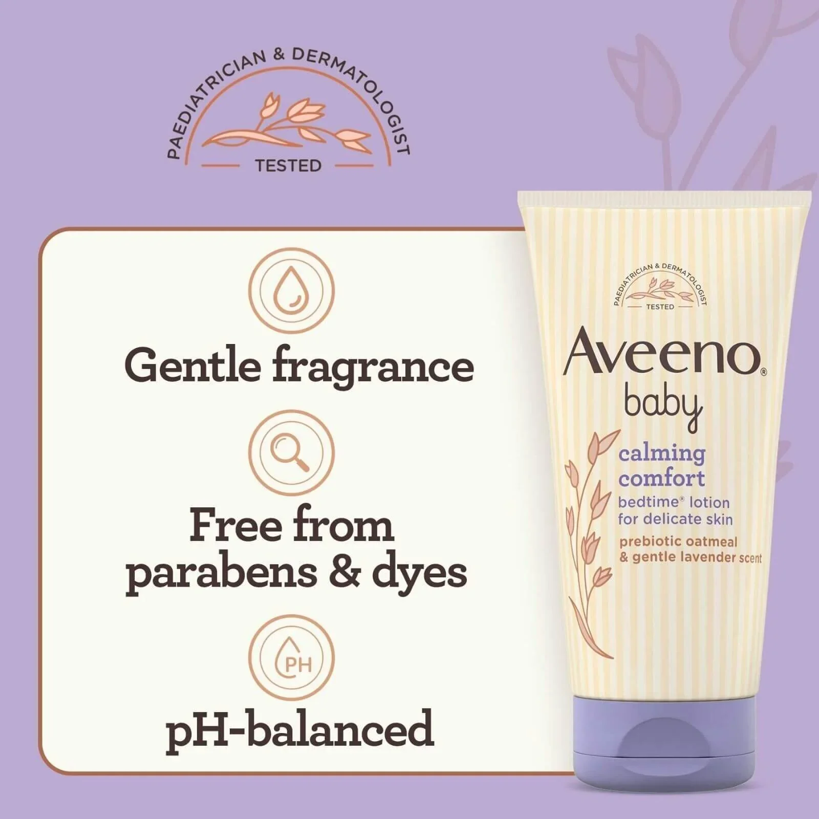 Aveeno Baby Calming Comfort Bedtime Lotion 150ml - Image 5
