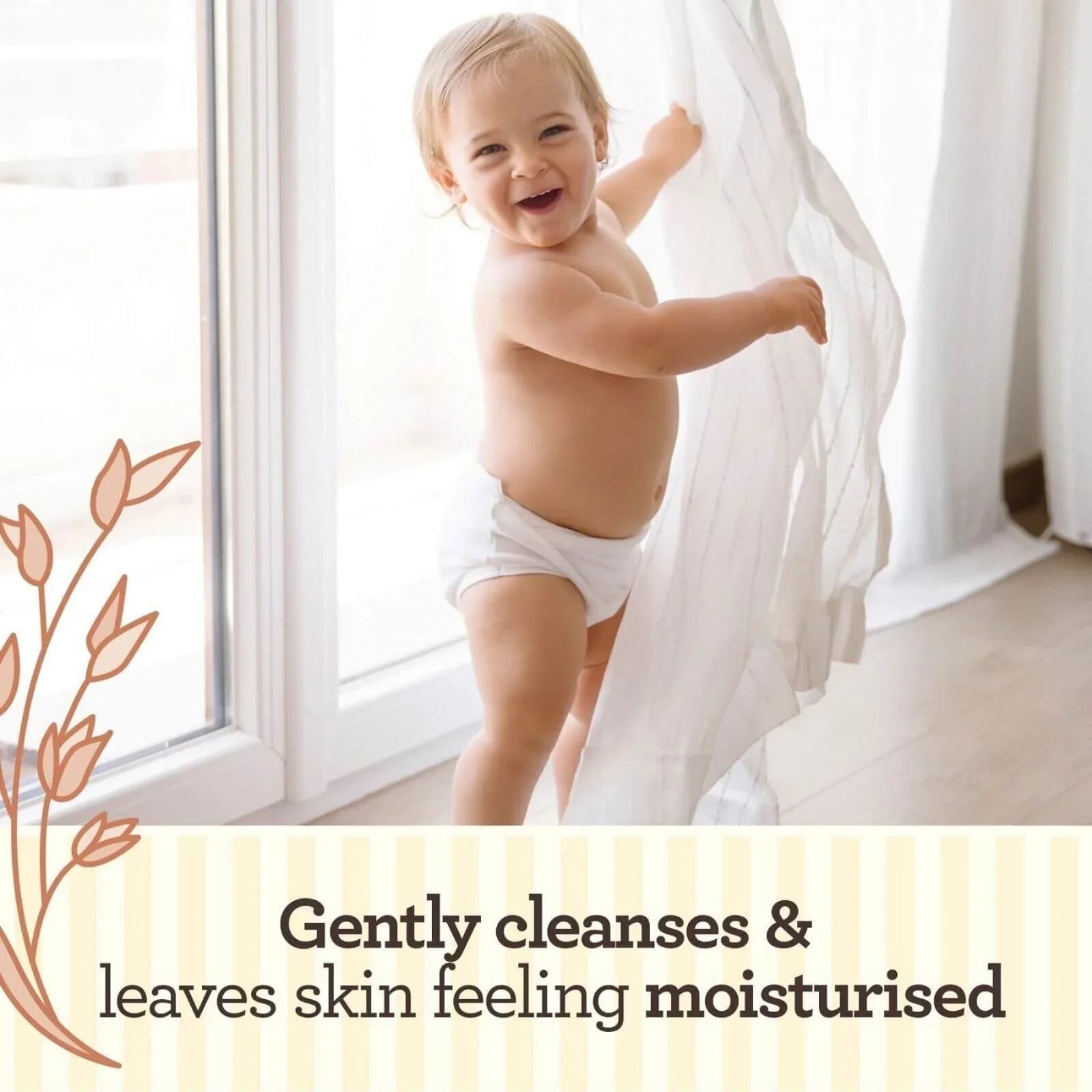 Aveeno Baby Daily Care Gentle Bath and Wash 400ml - Image 2