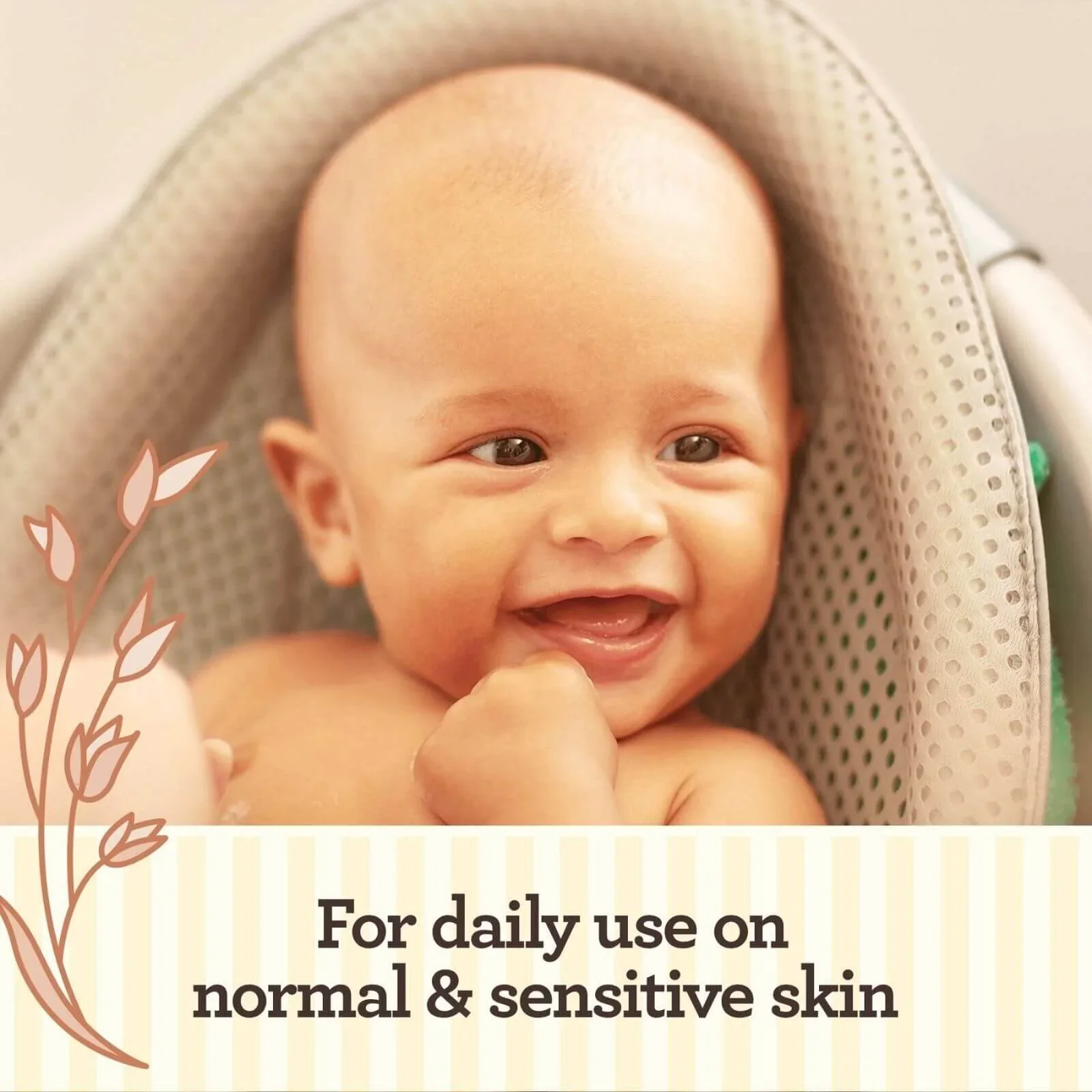 Aveeno Baby Daily Care Gentle Bath and Wash 400ml - Image 4