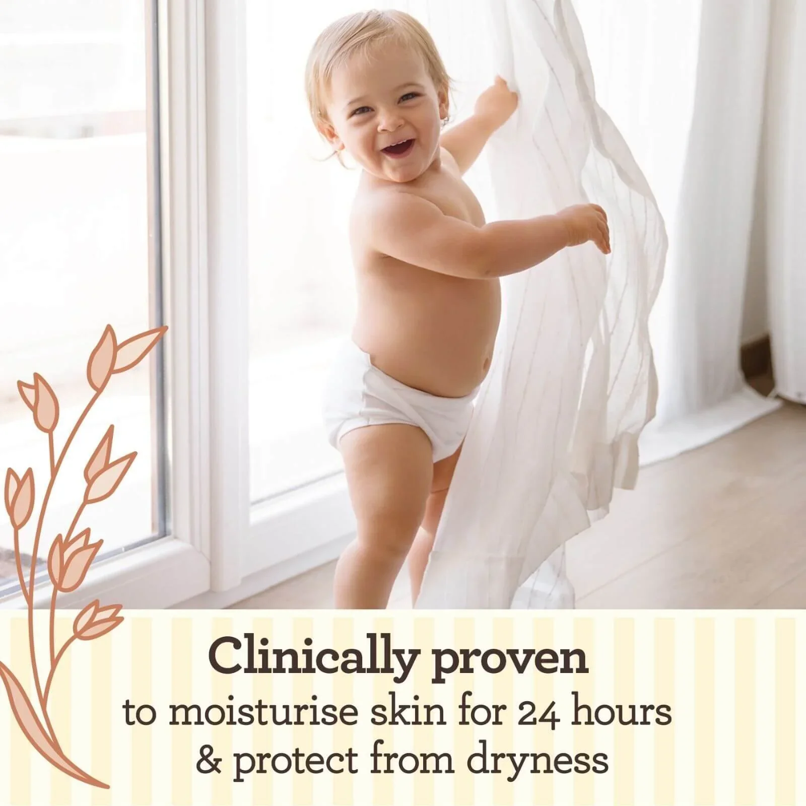Aveeno Baby Daily Care Moisturising Lotion 150ml - Image 2