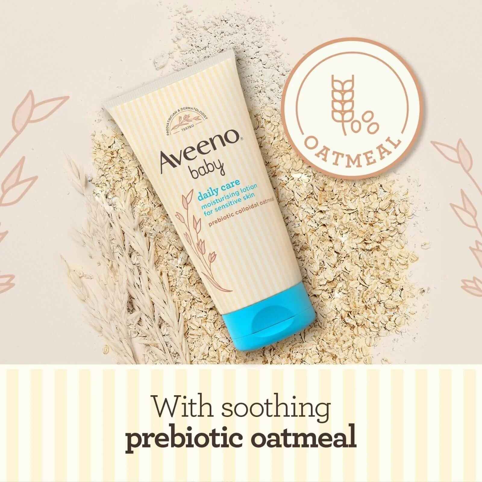 Aveeno Baby Daily Care Moisturising Lotion 150ml - Image 3