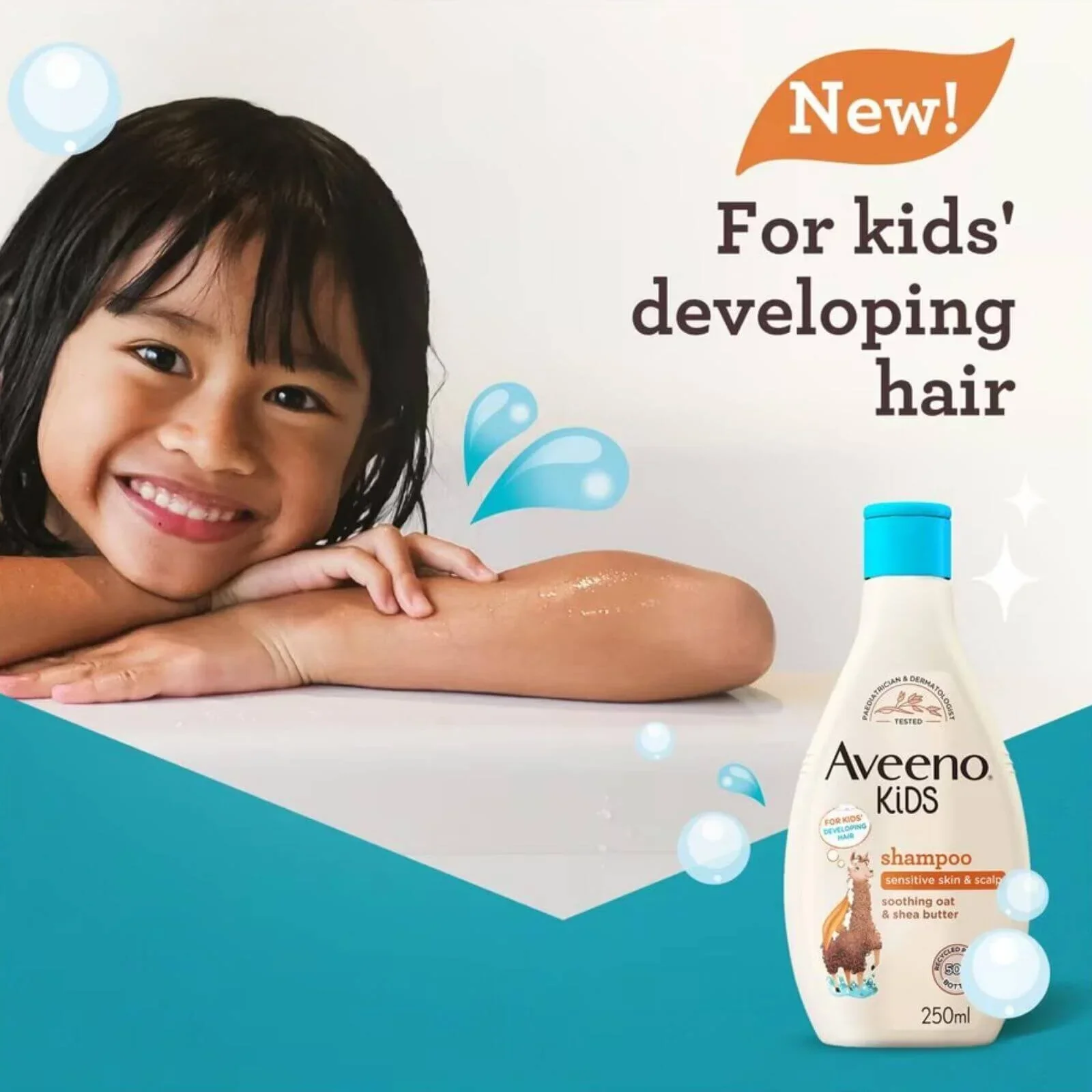 Aveeno Kids Shampoo 250ml - Image 3