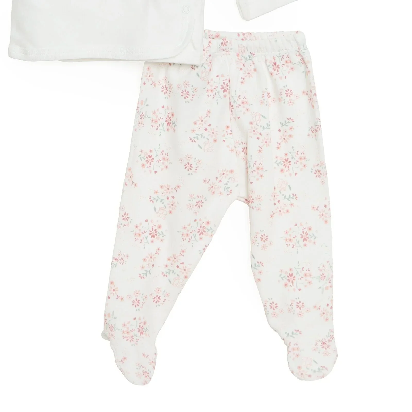 Aziz Bebe Girl 5 Piece Newborn Set - Ecru - Image 3