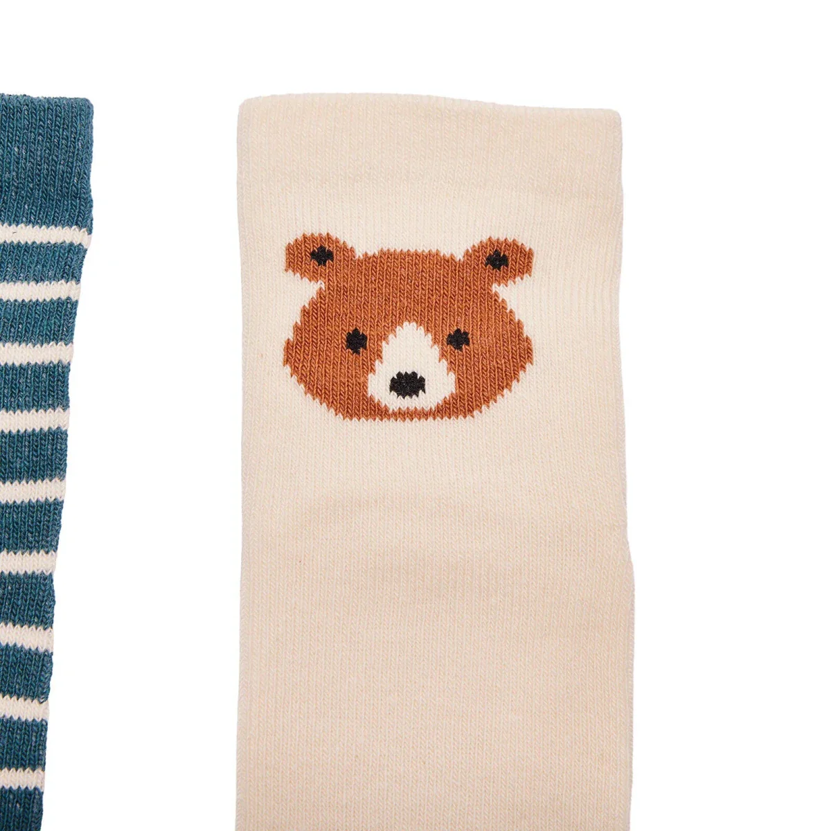 HelloBaby Boys Pack of 3 Ankle Socks Polka Dot Print Cotton Rich - Green Printed - Image 3