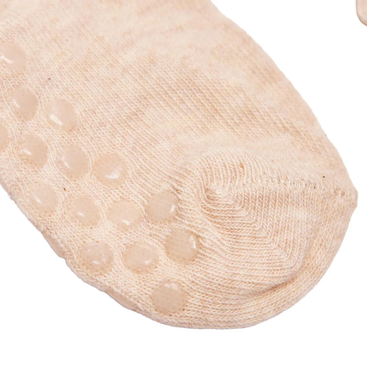 Baby Boy 3-Pack Non-Slip Socks Animal Print - Grey Melange - Image 8