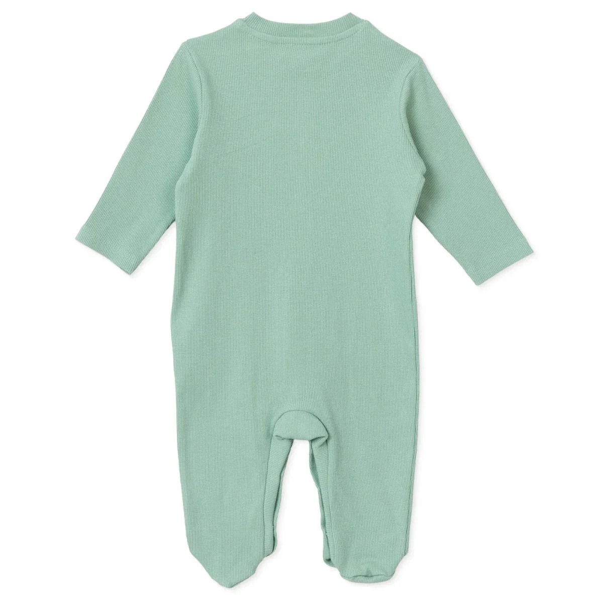 HelloBaby Boys Footed Sleepsuit Dinosaur Print - Green Printed - Image 2