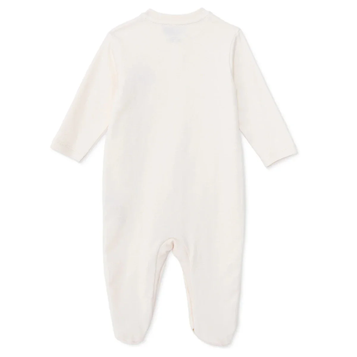 HelloBaby Boys Footed Sleepsuit Dinosaur Print - Beige - Image 2