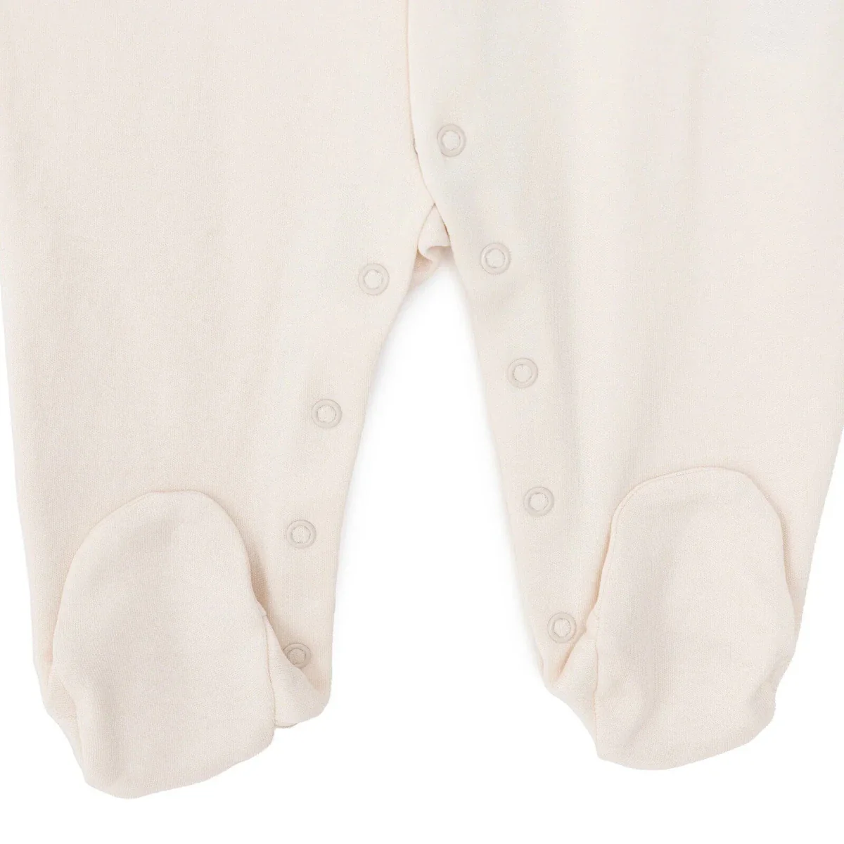 HelloBaby Boys Footed Sleepsuit Dinosaur Print - Beige - Image 6