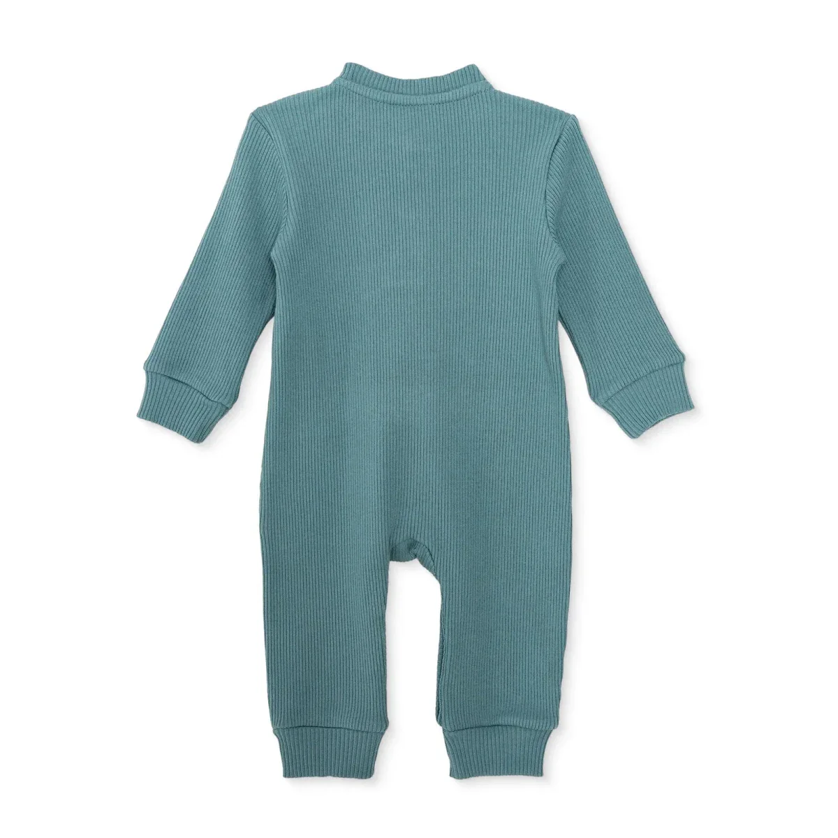 HelloBaby Boys Footless Sleepsuit Floral Print - Green - Image 2