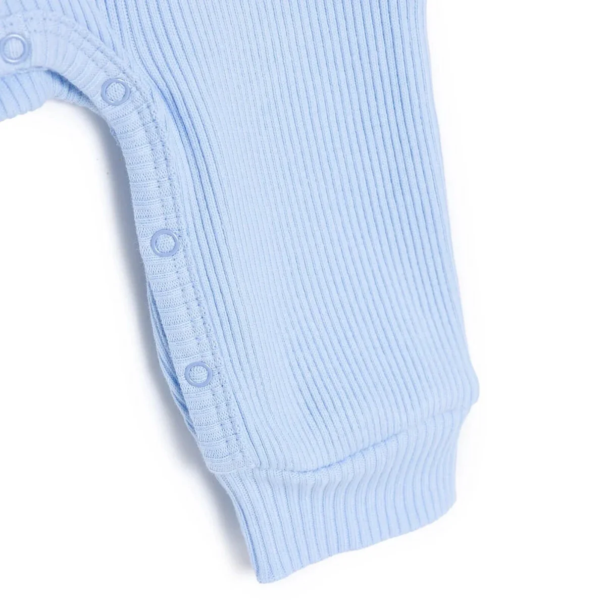 HelloBaby Boys Footless Sleepsuit Floral Print - Blue - Image 6