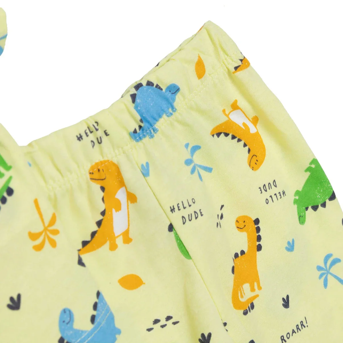 HelloBaby Boys Pyjamas Set Dinosaur Print - Green - Image 6