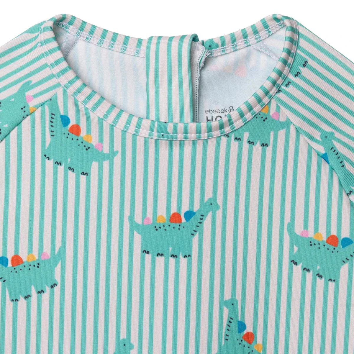 HelloBaby Boys Swimsuit Dinosaur Print - Green - Image 5