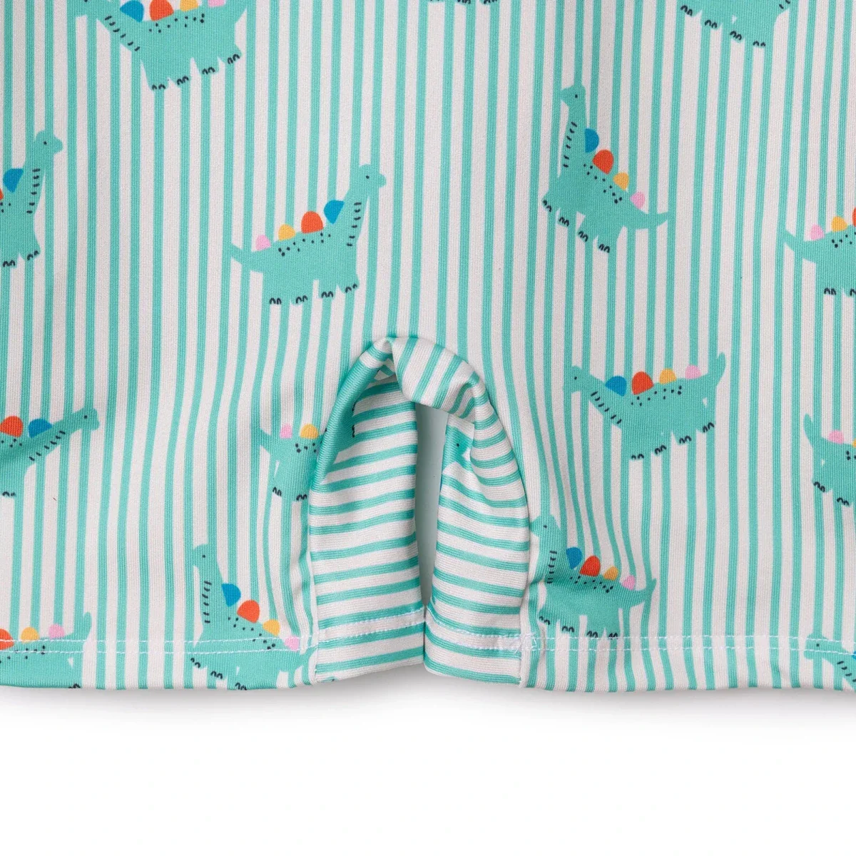 HelloBaby Boys Swimsuit Dinosaur Print - Green - Image 6