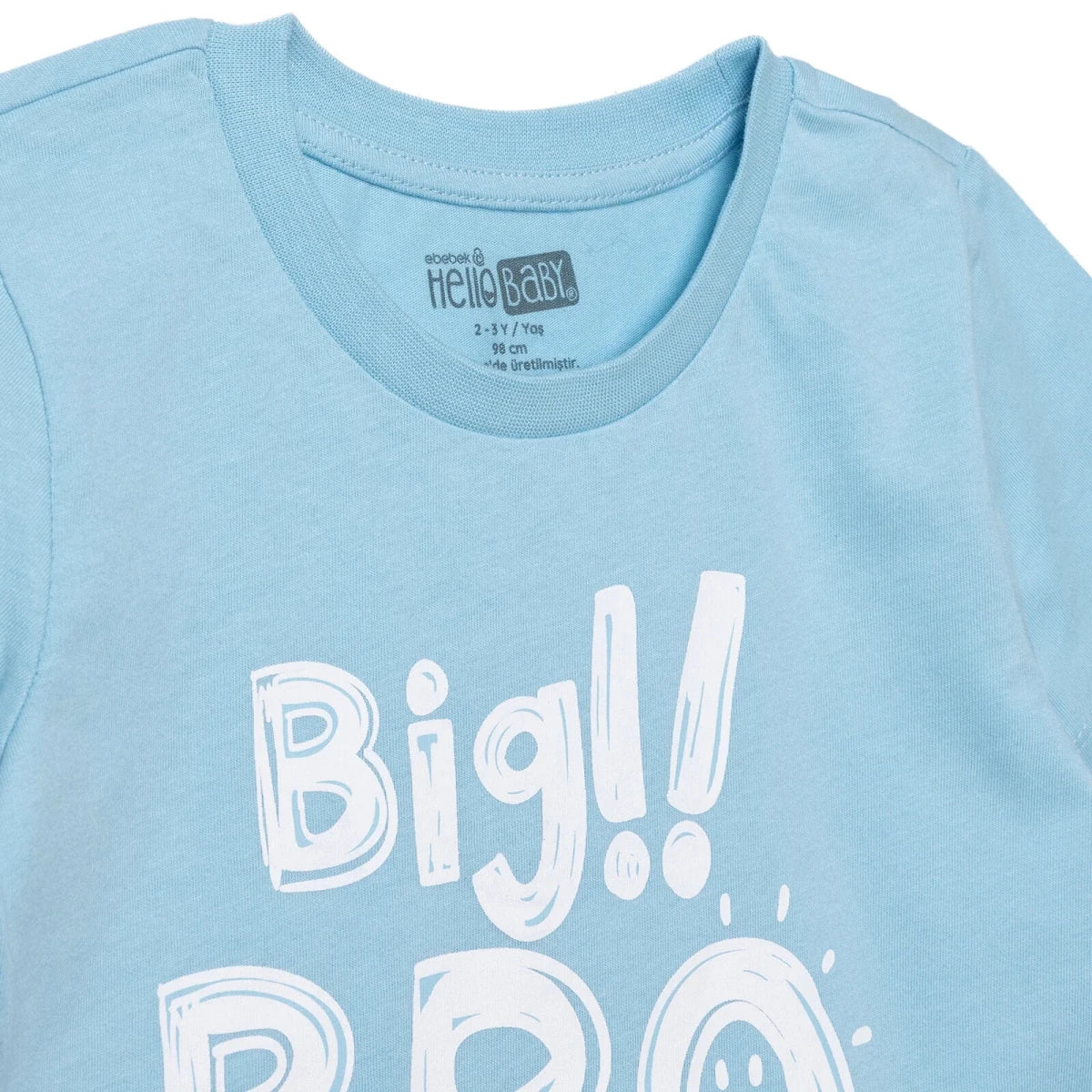 HelloBaby Boys T-shirt Animal Print - Blue - Image 3