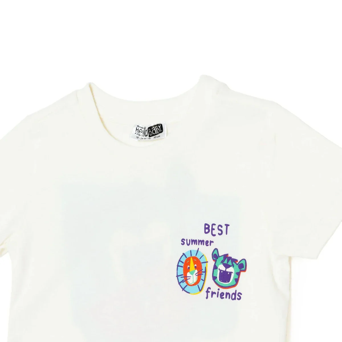 HelloBaby Boys T-shirt Fruit Print - White - Image 8
