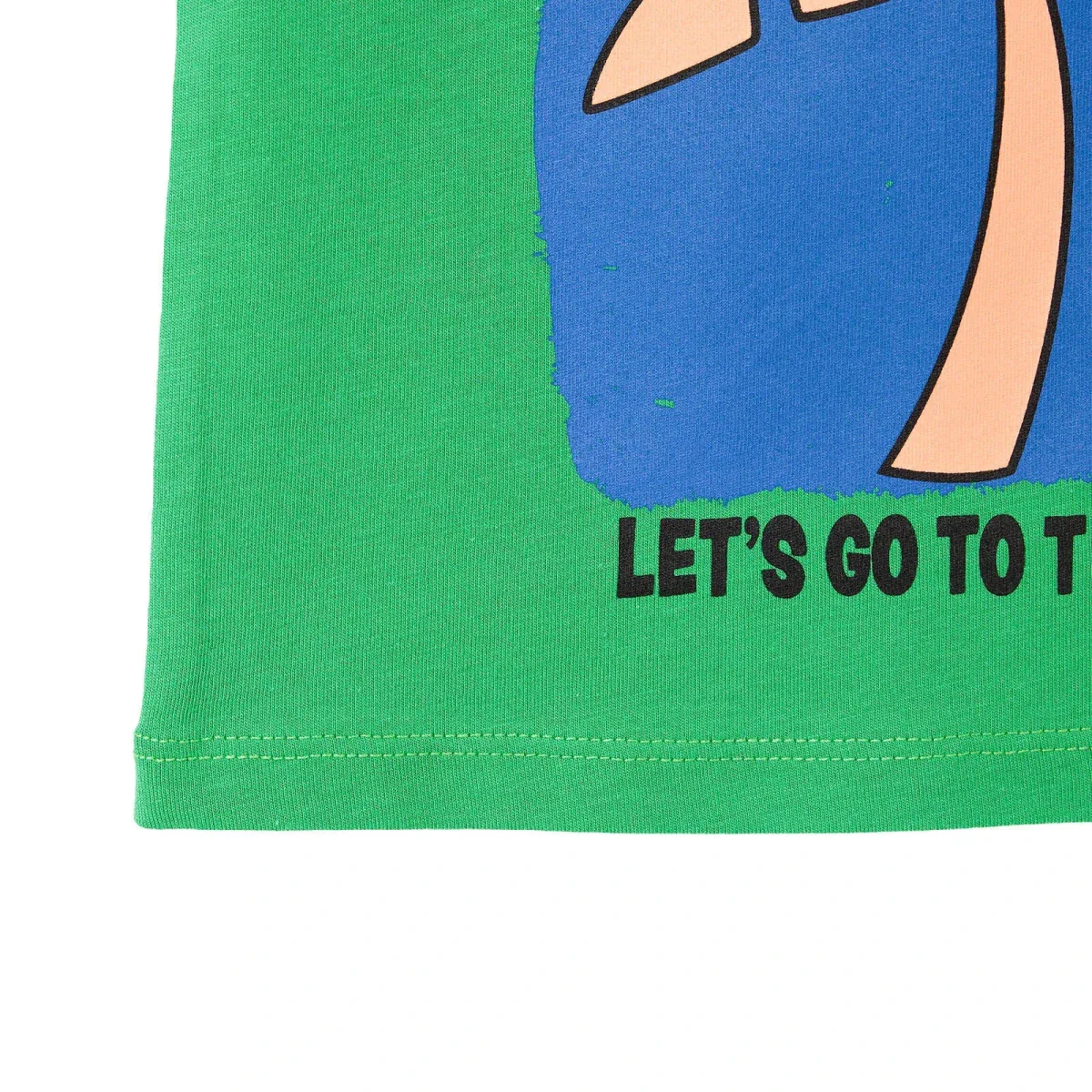 HelloBaby Boys T-shirt Palm Print - Green - Image 6