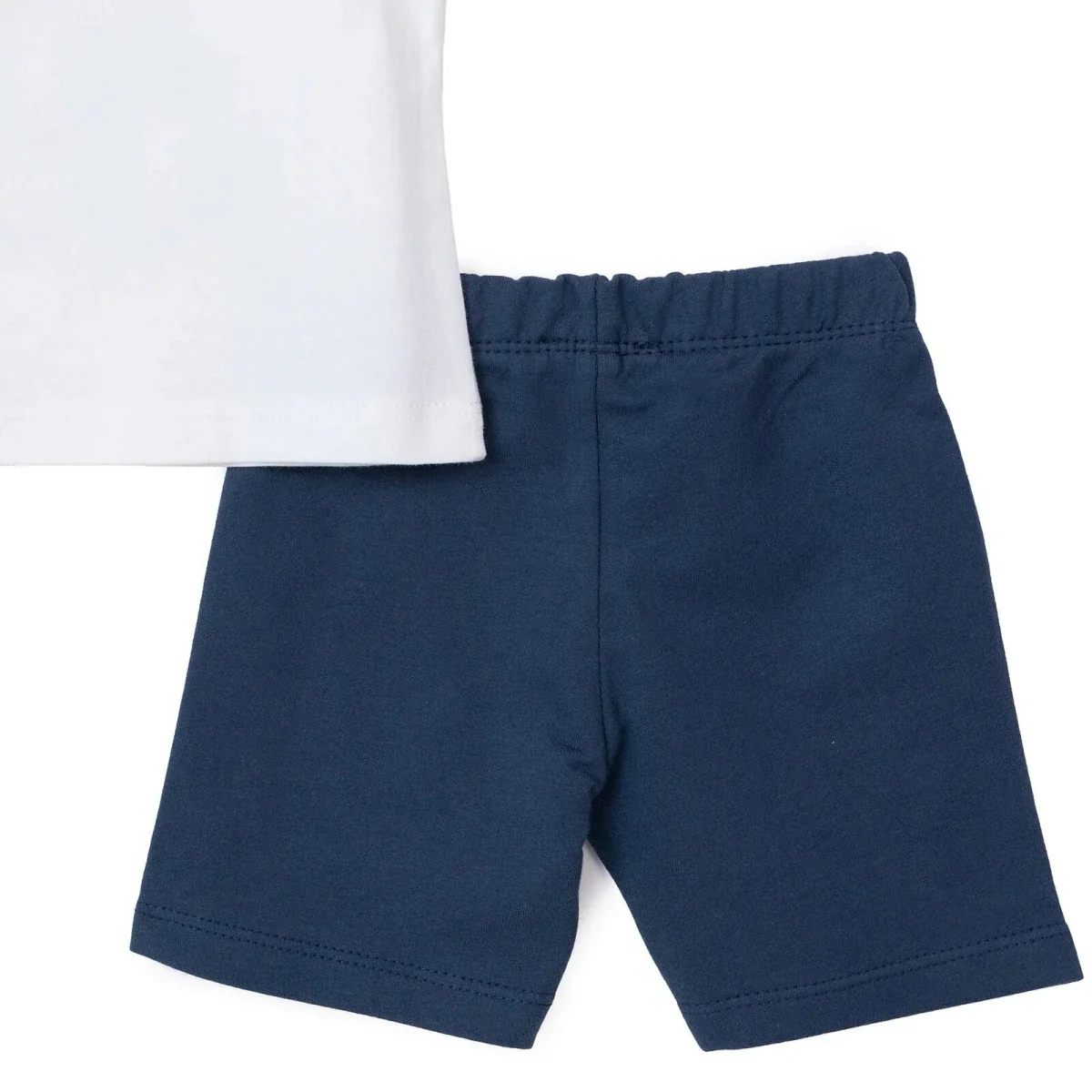 HelloBaby Boys T-shirt & Shorts Set Safari Print - Navy Blue - Image 7