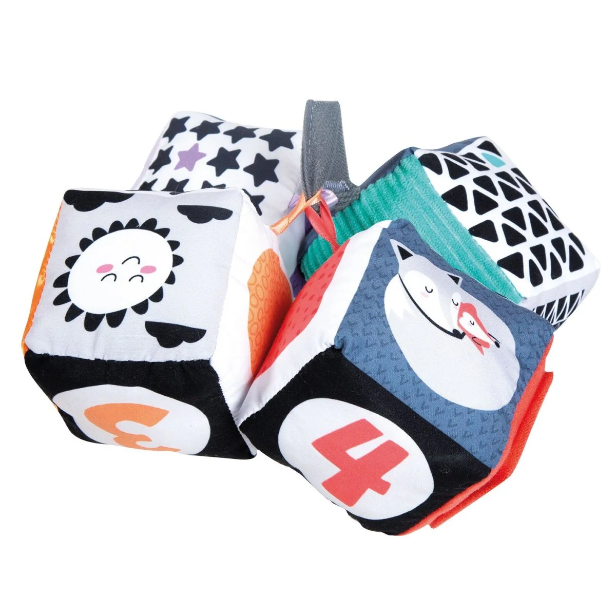 Baby Clementoni - Black & White Cubes - Image 2