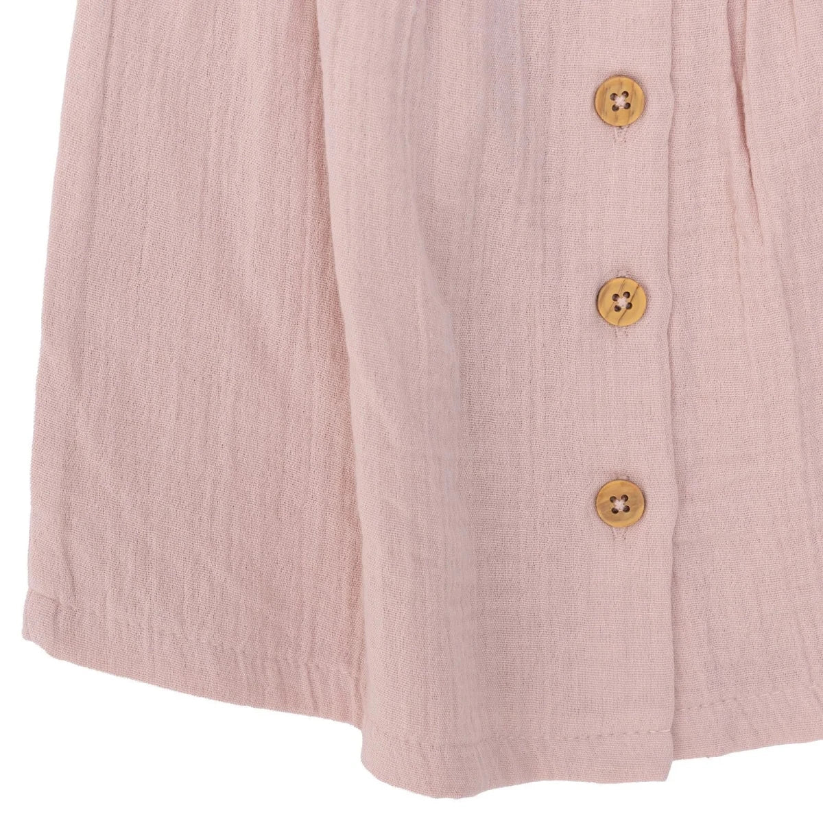 HelloBaby Girls Muslin Dress - Powder - Image 5