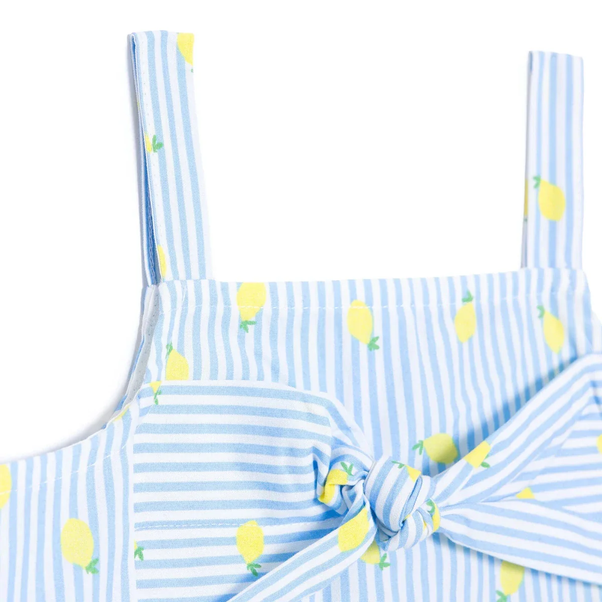 HelloBaby Girls Dress Fruit Print - Blue Printed - Image 4