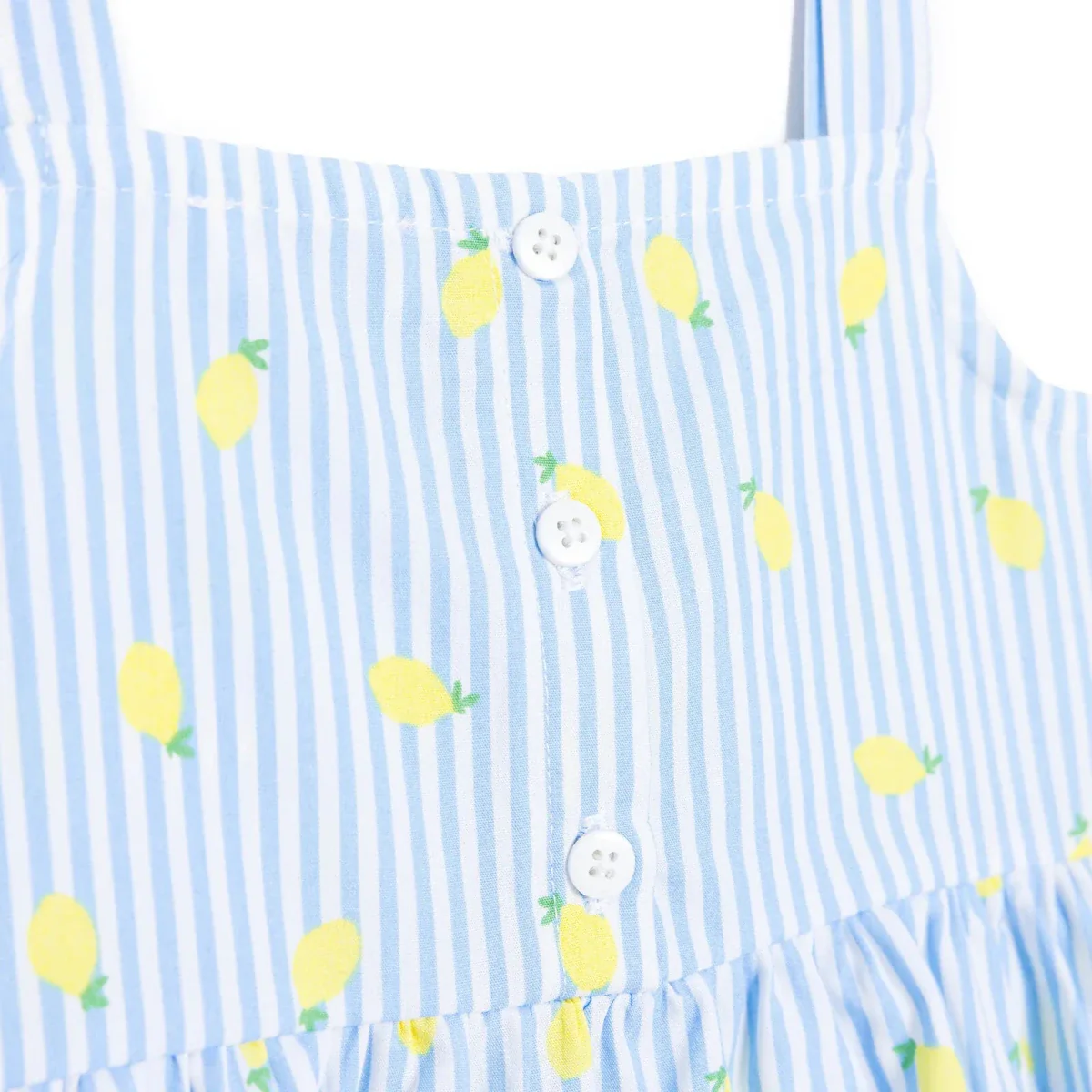 HelloBaby Girls Dress Fruit Print - Blue Printed - Image 8