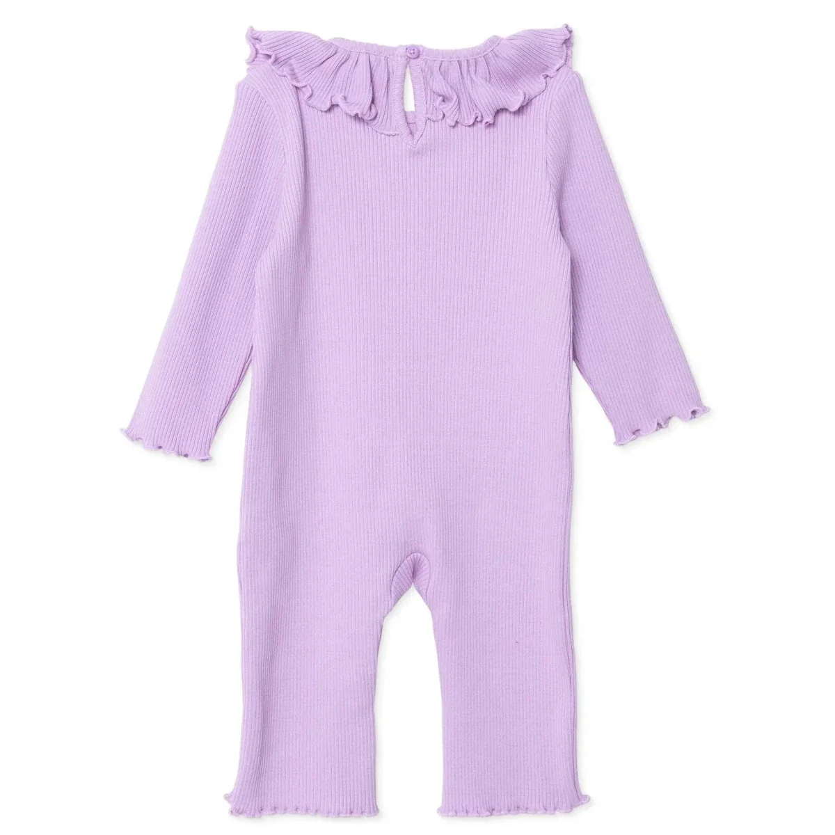 HelloBaby Girls Footless Sleepsuit - Lilac - Image 2