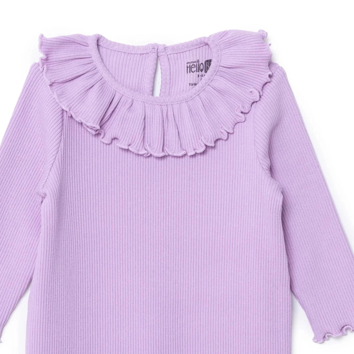 HelloBaby Girls Footless Sleepsuit - Lilac - Image 3