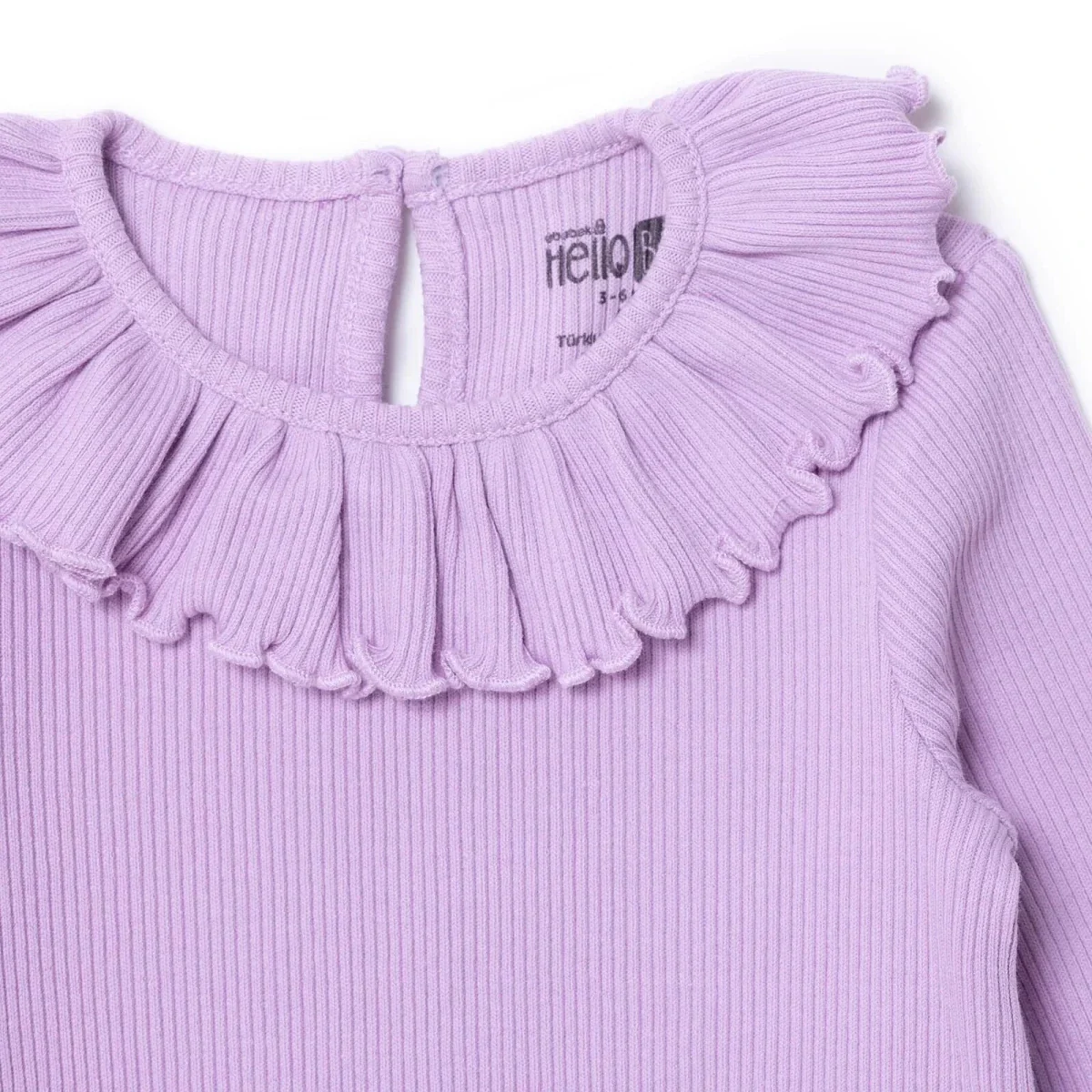 HelloBaby Girls Footless Sleepsuit - Lilac - Image 7
