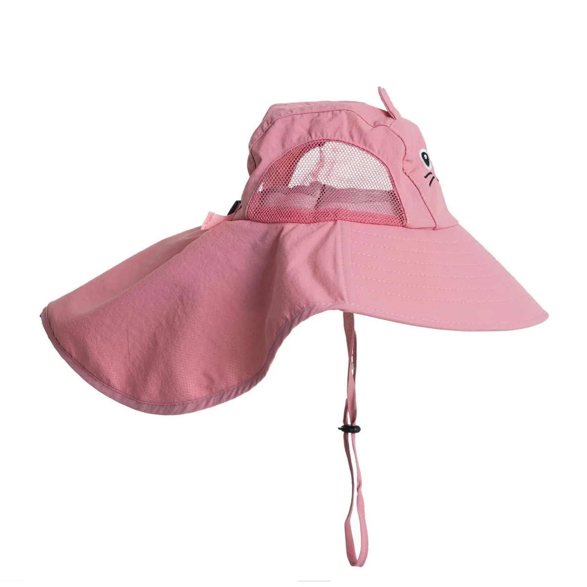 HelloBaby Girls Sun Hat - Pink - Image 4