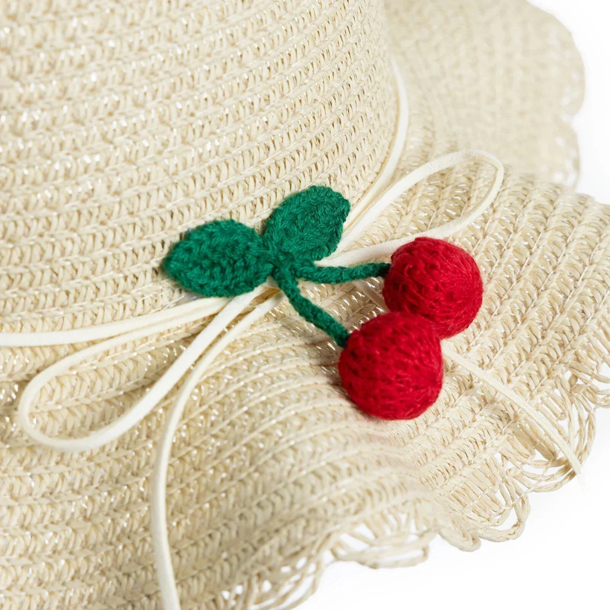 HelloBaby Girls Sun Hat - Ecru - Image 5