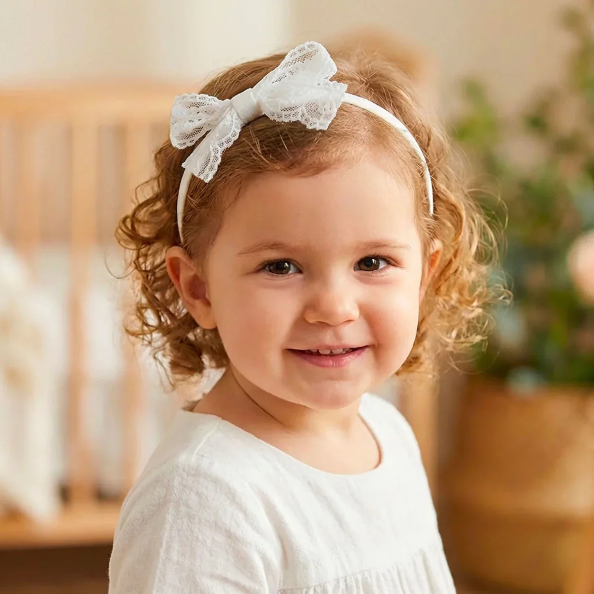 HelloBaby Girls Headband One Size - Lilac - Image 3