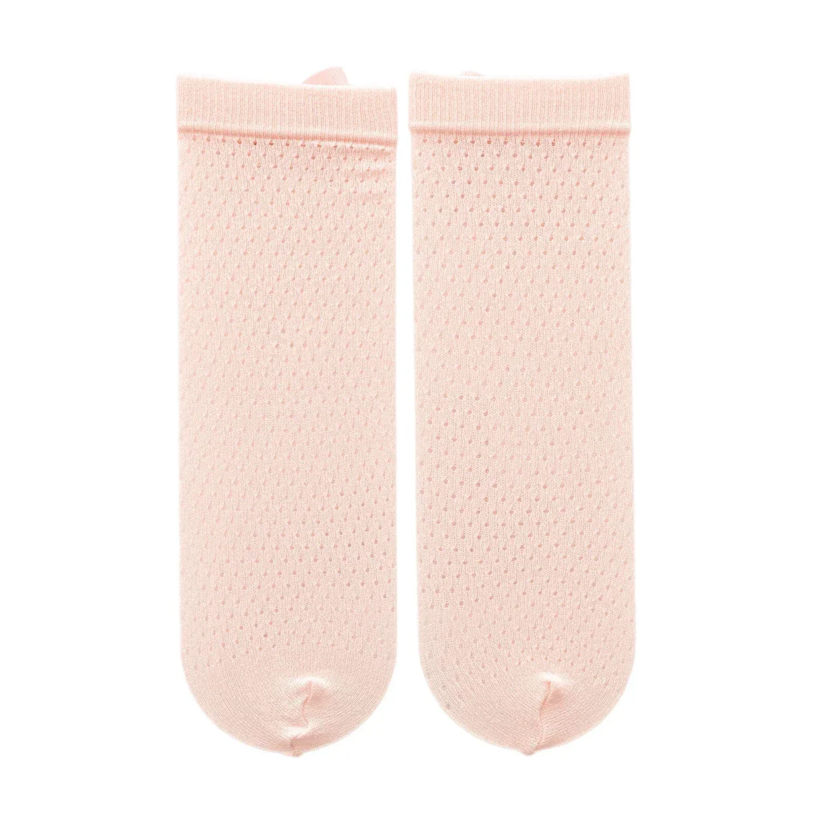 HelloBaby Girls Knee-High Socks Bow Print Cotton Rich - Pink - Image 2