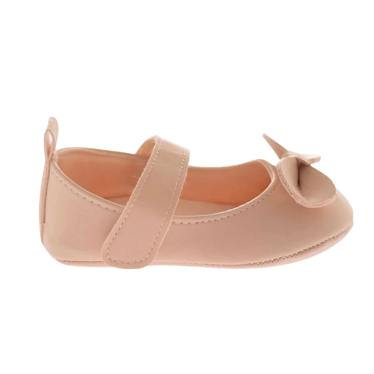 Papulin Girls Pre-Walker Shoes Fastening 17-19 - Pink - Image 2