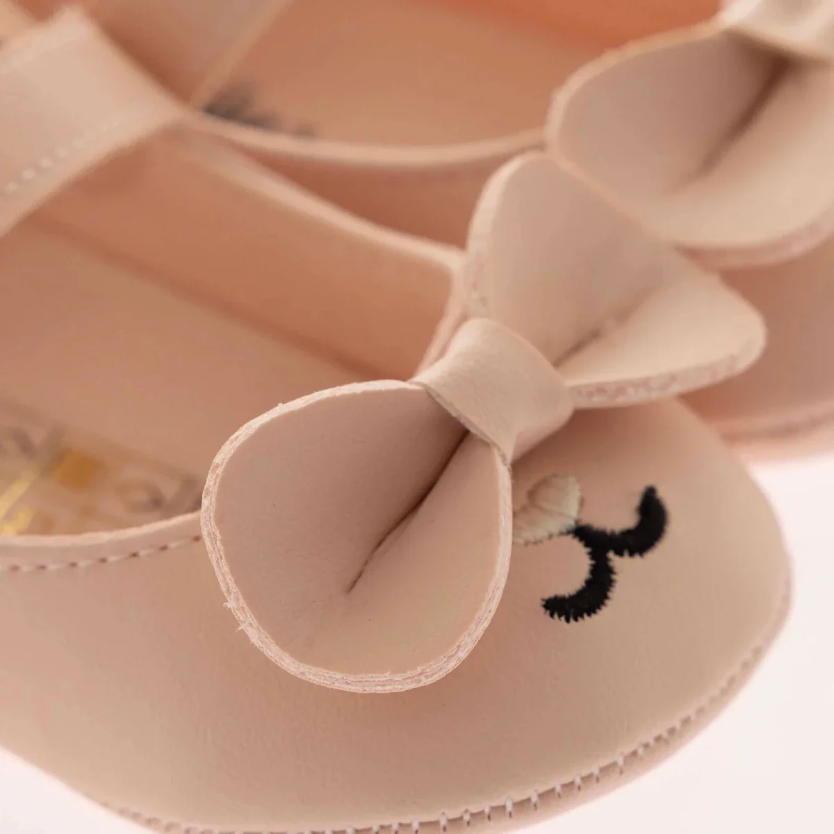 Papulin Girls Pre-Walker Shoes Fastening 17-19 - Pink - Image 3