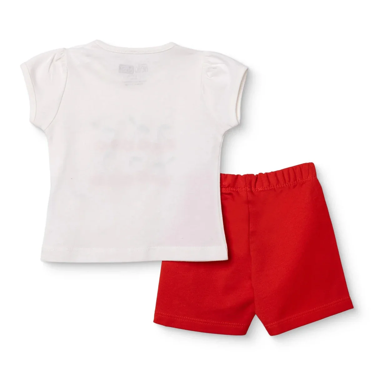 HelloBaby Girls T-shirt & Shorts Set Cherry Print - Red - Image 2