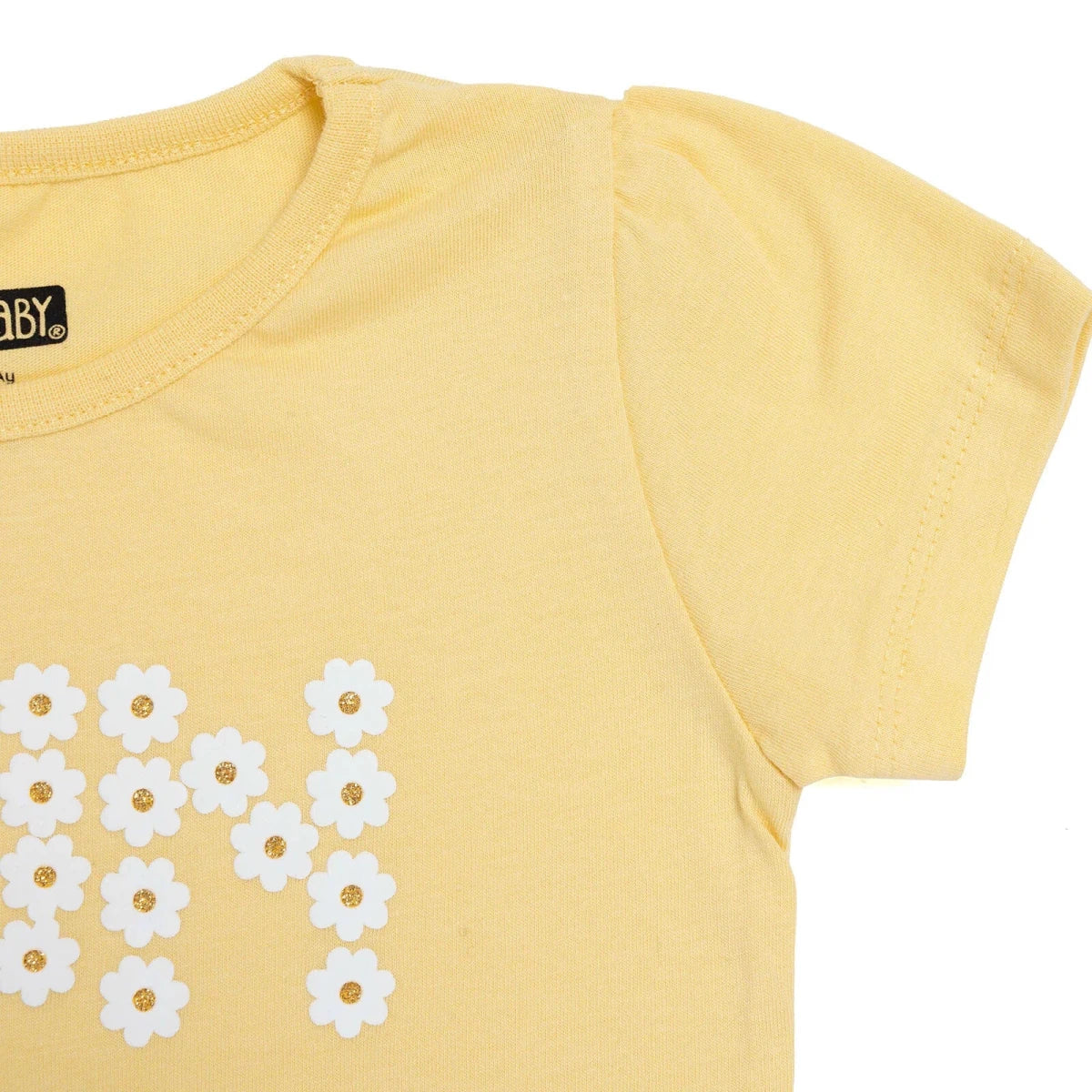 HelloBaby Girls T-shirt Text Print - Yellow - Image 4
