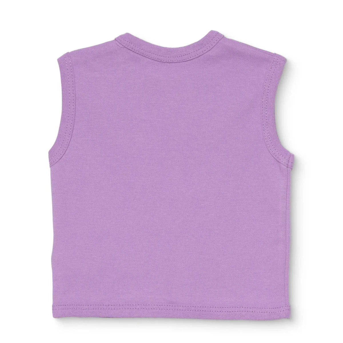 HelloBaby Girls Waistcoat Sky Print - Lilac - Image 2